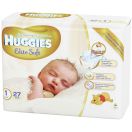 Підгузки Huggies ELITE SOFT born-1 (2-5 кг) 27 шт foto 1