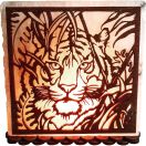 Соляная лампа Тигр в джунглях, 3-4 кг slsv17* foto 1