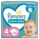 Підгузки Pampers Active Baby розмір 4 (9-14 кг) №46 foto 1