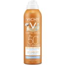 Спрей Vichy (Виши) Capital Soleil солнцезащитный для детей с технологией Анти-Песок SPF50+ 200 мл - фото №1 Спрей Vichy (Виши) Capital Soleil солнцезащитный для детей с технологией Анти-Песок SPF50+ 200 мл foto 1