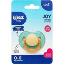 Пустышка Wee Baby (Ви Бэйби) Симметричная Joy №1 (цвет в ассортименте) foto 7