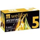 Голки для шприц-ручок Wellion Medfine plus одноразові стерильні, 31G (0,25 х 5 мм) №100 foto 1