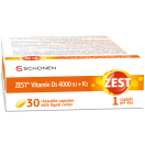 Zest Витамин Д3 4000 МЕ+К2 капсулы №30 foto 1