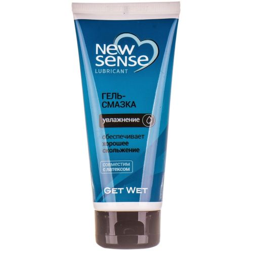 Гель-смазка New Sense (Нью Сенс) увлажнение 100 мл - фото №1 Гель-смазка New Sense (Нью Сенс) увлажнение 100 мл