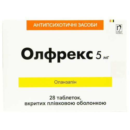 Олфрекс 5 мг таблетки №28 - фото №1 Олфрекс 5 мг таблетки №28