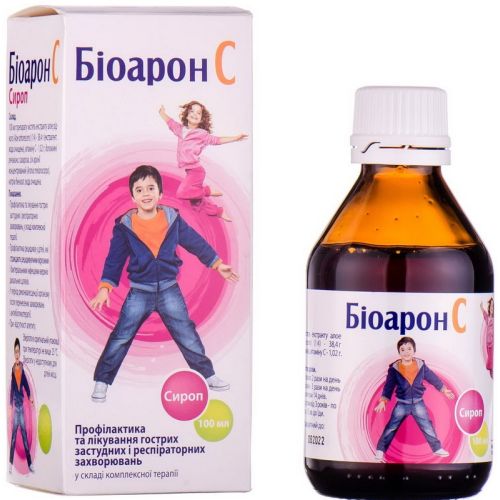 Биоарон С сироп флакон 100 мл - фото №1 Биоарон С сироп флакон 100 мл
