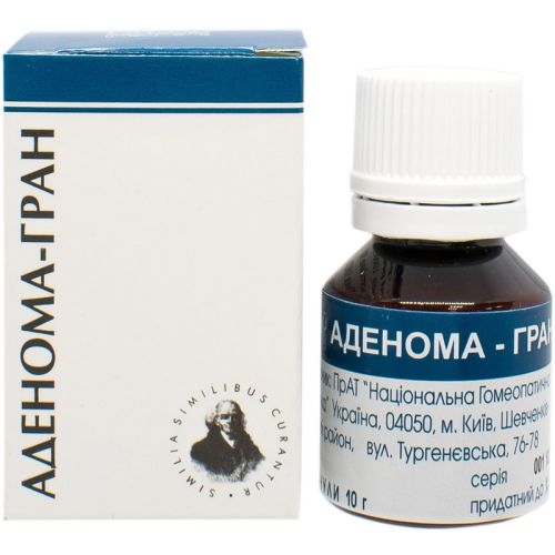 Аденома-гран гранулы 10 г - фото №1 Аденома-гран гранулы 10 г