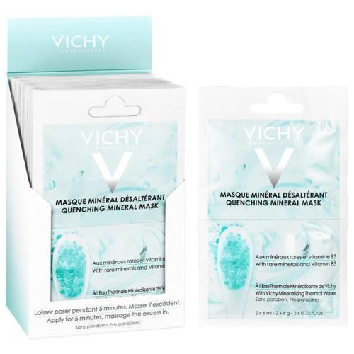 Маска Vichy (Виши) минеральная увлажняющая 2x6 мл - фото №1 Маска Vichy (Виши) минеральная увлажняющая 2x6 мл