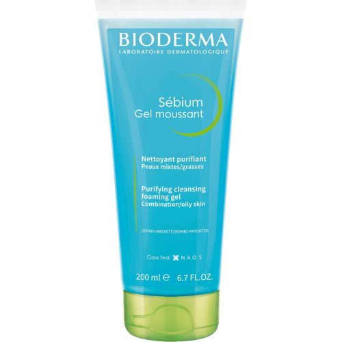 Гель Bioderma (Біодерма) Sebium moussant очищаючий 100 мл - фото №1 Гель Bioderma (Біодерма) Sebium moussant очищаючий 100 мл