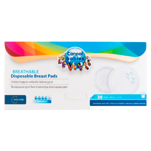 Прокладки Canpol Babies лактаційні №30 - фото №1 Прокладки Canpol Babies лактаційні №30