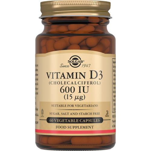 Solgar Витамин D3 600 МЕ капсулы №60 - фото №1 Solgar Витамин D3 600 МЕ капсулы №60