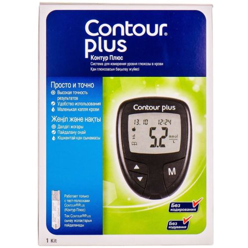 Глюкометр Contour Plus - фото №1 Глюкометр Contour Plus