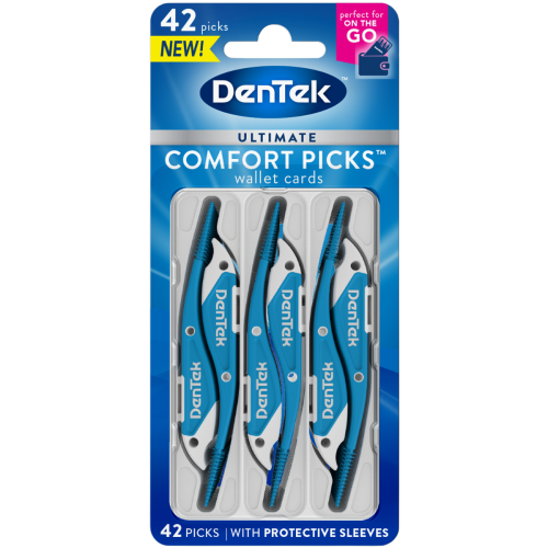 Зубочистки DenTek Максимальный комфорт, 42 шт. - фото №1 Зубочистки DenTek Максимальный комфорт, 42 шт.