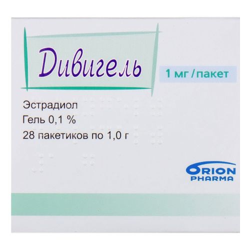 Дивігель 0,1% гель 1 г №28 - фото №1 Дивігель 0,1% гель 1 г №28