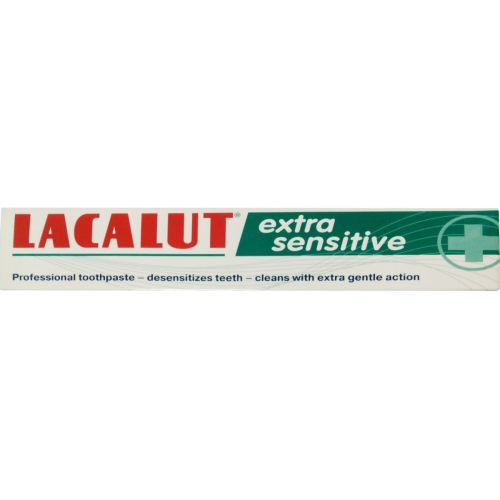 Зубна паста Lacalut (Лакалут) Extra Sensitive 75 мл - фото №1 Зубна паста Lacalut (Лакалут) Extra Sensitive 75 мл
