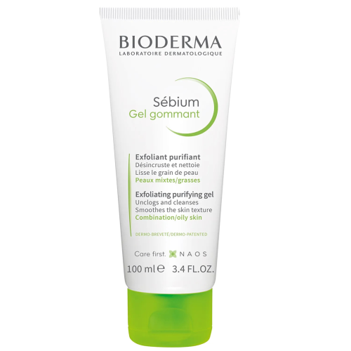 Гель Bioderma (Биодерма) Sebium gommant 100 мл - фото №1 Гель Bioderma (Биодерма) Sebium gommant 100 мл