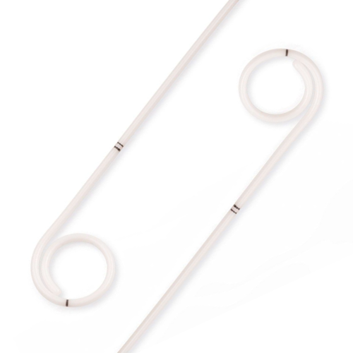 Катетер (стент) уретральный рентгеноконтрастный двойной Pigtal (Пигтал) KMP6F242 - фото №1 Катетер (стент) уретральный рентгеноконтрастный двойной Pigtal (Пигтал) KMP6F242