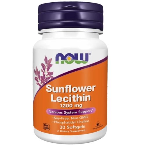 Now (Нау) Foods Sunflower Lecithin (Лецитин соняшниковий) 1200 мг капсули №30 недорого - фото №1 Now (Нау) Foods Sunflower Lecithin (Лецитин соняшниковий) 1200 мг капсули №30 недорого