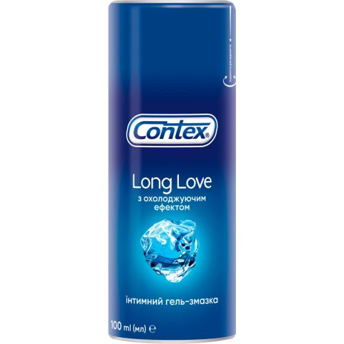 Гель-смазка Contex Long Love с охлаждающим эффектом, 100 мл - фото №1 Гель-смазка Contex Long Love с охлаждающим эффектом, 100 мл