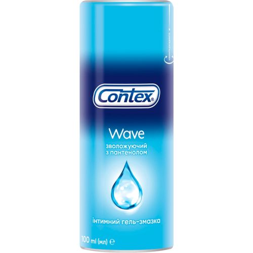 Гель-смазка Contex Wave увлажняющий с пантенолом, 100 мл - фото №1 Гель-смазка Contex Wave увлажняющий с пантенолом, 100 мл