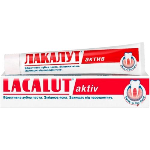 Зубна паста Lacalut Aktiv 50 г - фото №1 Зубна паста Lacalut Aktiv 50 г