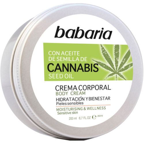 Крем Babaria (Бабарія) олія насіння канабісу для тіла 200 мл - фото №1 Крем Babaria (Бабарія) олія насіння канабісу для тіла 200 мл