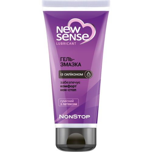 Гель-смазка New Sense с силиконом, 100 мл - фото №1 Гель-смазка New Sense с силиконом, 100 мл
