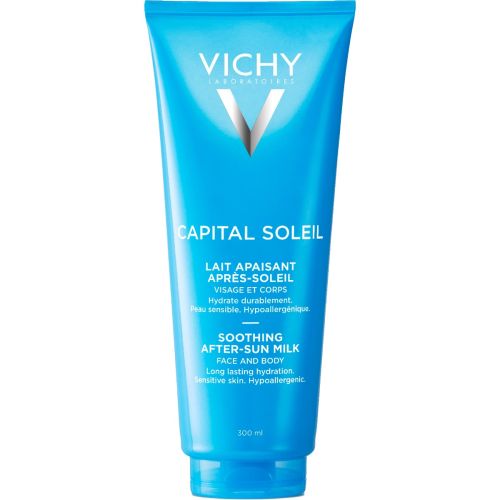 Молочко Vichy (Віши) Capital Soleil зволожуюче та пом'якшуюче після засмаги 300 мл - фото №1 Молочко Vichy (Віши) Capital Soleil зволожуюче та пом'якшуюче після засмаги 300 мл