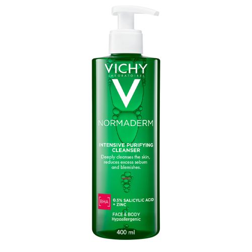 Гель Vichy (Виши) Normaderm для глубокой очистки жирной, склонной к недостаткам кожи лица и тела 400 мл - фото №1 Гель Vichy (Виши) Normaderm для глубокой очистки жирной, склонной к недостаткам кожи лица и тела 400 мл