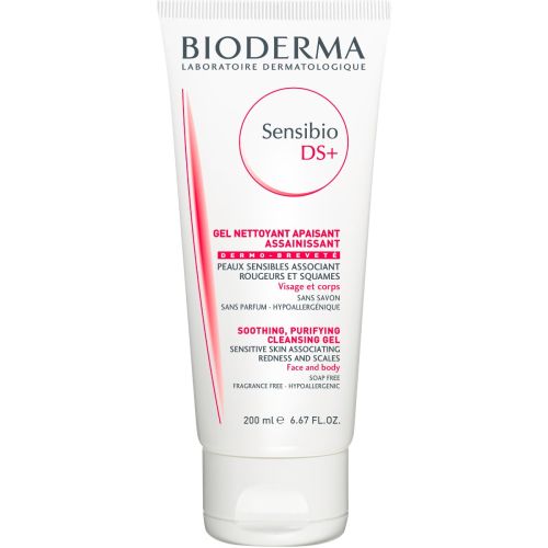 Гель Bioderma (Биодерма) Sensibio DS+ Gel moussant Сансибио DS 200 мл - фото №1 Гель Bioderma (Биодерма) Sensibio DS+ Gel moussant Сансибио DS 200 мл
