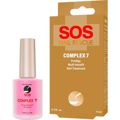 Багатоцільовий засіб для догляду за нігтями SOS Nail Rescue Комплекс 7, 11 мл - фото №1 Багатоцільовий засіб для догляду за нігтями SOS Nail Rescue Комплекс 7, 11 мл