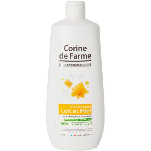 Гель Corine De Farme для душу з молоком та медом 750 мл - фото №1 Гель Corine De Farme для душу з молоком та медом 750 мл