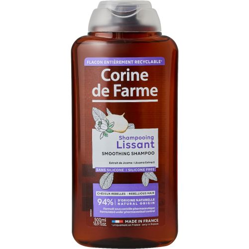 Шампунь Corine De Farme выравнивающий с ектрактом Хикамы 500 мл - фото №1 Шампунь Corine De Farme выравнивающий с ектрактом Хикамы 500 мл