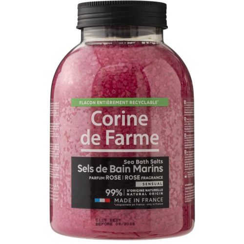 Сіль морська Corine de Farme (Корін де Фарм) для ванн Троянда 1,4 кг - фото №1 Сіль морська Corine de Farme (Корін де Фарм) для ванн Троянда 1,4 кг