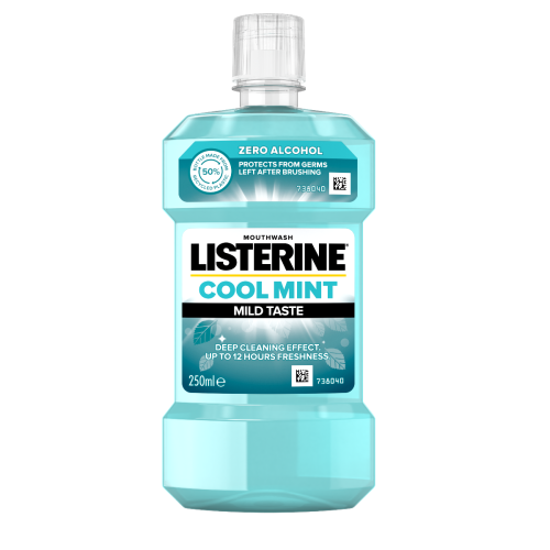 Ополіскувач Listerine для ротової порожнини Свіжа м'ята, 250 мл - фото №1 Ополіскувач Listerine для ротової порожнини Свіжа м'ята, 250 мл