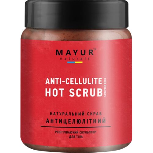 Скраб Mayur натуральный антицеллюлитный для тела, 250 г - фото №1 Скраб Mayur натуральный антицеллюлитный для тела, 250 г
