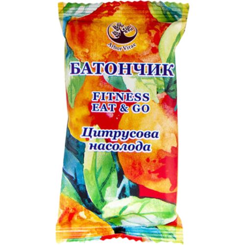 Батончик Цитрусовое Наслаждение, 40 г - фото №1 Батончик Цитрусовое Наслаждение, 40 г