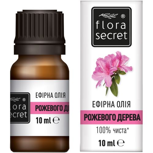 Ефірна олія Flora Secret Рожевого дерева 10 мл - фото №1 Ефірна олія Flora Secret Рожевого дерева 10 мл