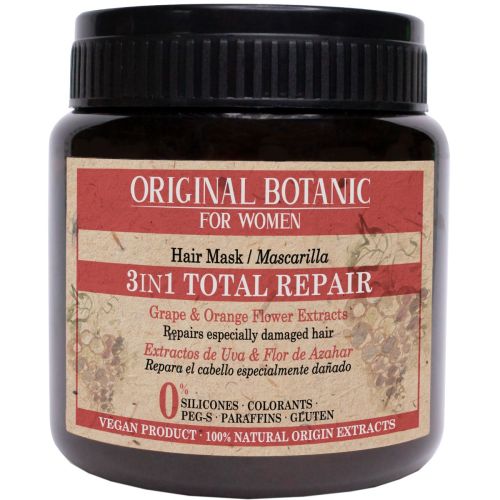 Маска Original Botanic (Оріджінал Ботанік) Total Repair для пошкодженого волосся відновлююча 3в1 жіноча 250 мл - фото №1 Маска Original Botanic (Оріджінал Ботанік) Total Repair для пошкодженого волосся відновлююча 3в1 жіноча 250 мл