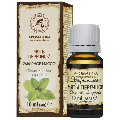 Масло эфирное мяты перечной 10мл - фото №1 Масло эфирное мяты перечной 10мл