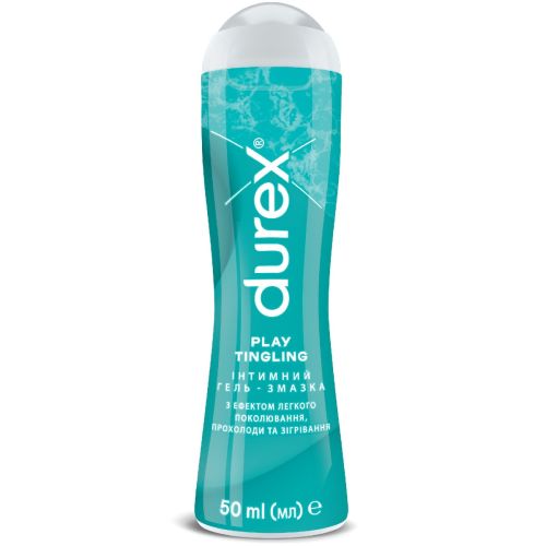 Гель-смазка Durex Play Tingle со свежим эффектом морозного покалывания 50 мл - фото №1 Гель-смазка Durex Play Tingle со свежим эффектом морозного покалывания 50 мл