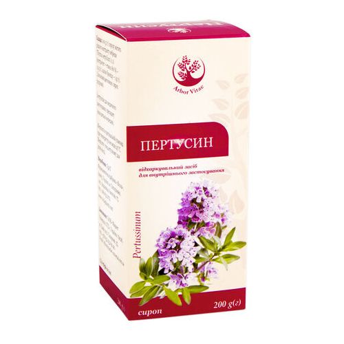 Пертусин сироп 200 мл - фото №1 Пертусин сироп 200 мл
