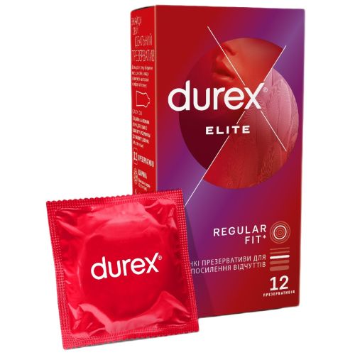 Презервативы Durex Elite №12 - фото №1 Презервативы Durex Elite №12