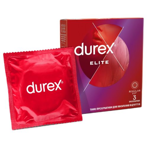 Презервативы Durex Elite №3 - фото №1 Презервативы Durex Elite №3