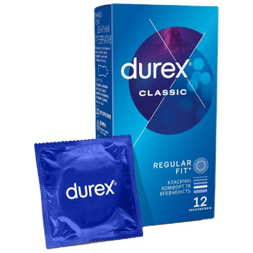 Презервативы Durex Classic №12 - фото №1 Презервативы Durex Classic №12