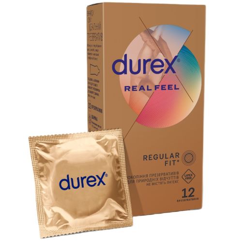 Презервативы Durex Real Feel №12 - фото №1 Презервативы Durex Real Feel №12