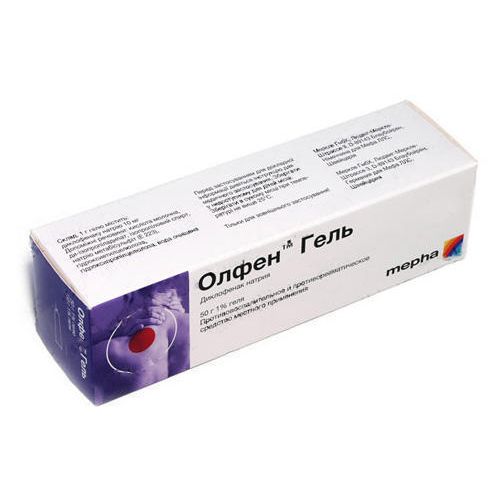 Олфен гель 50 г - фото №1 Олфен гель 50 г