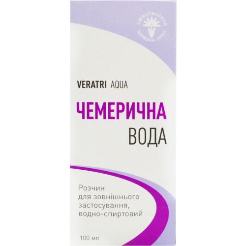 Чемерична вода 100 мл - фото №1 Чемерична вода 100 мл