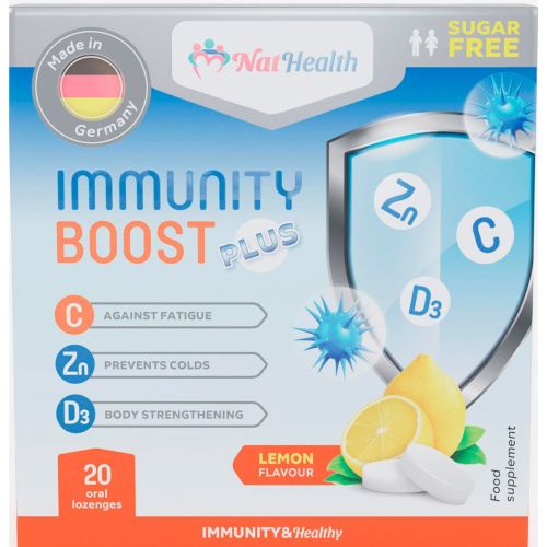 НатХелс Устойчивый Иммунитет Плюс таблетки №20 - фото №1 НатХелс Устойчивый Иммунитет Плюс таблетки №20