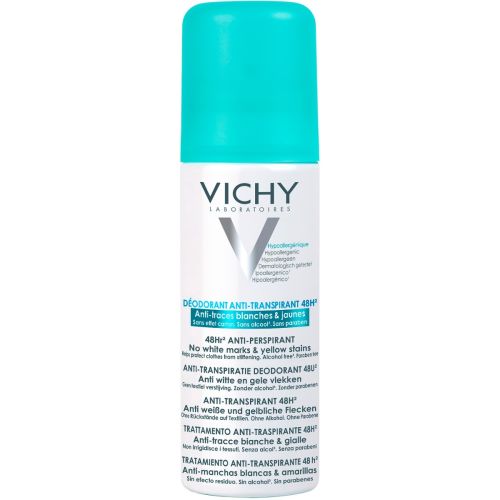 Дезодорант-антиперспирант Vichy (Виши) 48 часов против белых следов и желтых пятен 125 мл - фото №1 Дезодорант-антиперспирант Vichy (Виши) 48 часов против белых следов и желтых пятен 125 мл